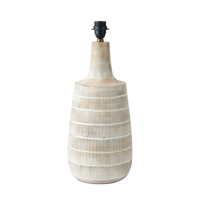 Ruma Grey Wood Tall Table Lamp | Lighting | Rūma
