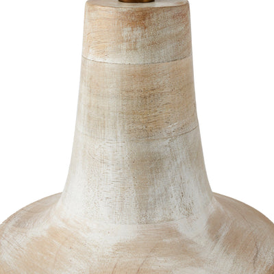 Ruma Grey Wood Tall Table Lamp | Lighting | Rūma