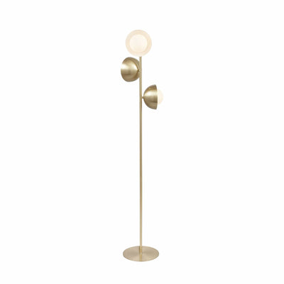 Ruma White Orb Dome Floor Lamp | Lighting | Rūma