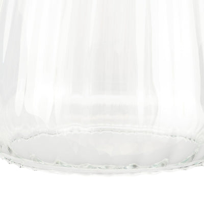 Ruma Clear Optic Tapered Glass Pendant | Lighting | Rūma