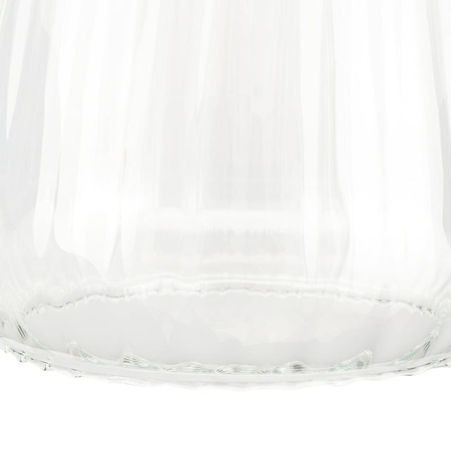 Ruma Clear Optic Tapered Glass Pendant | Lighting | Rūma
