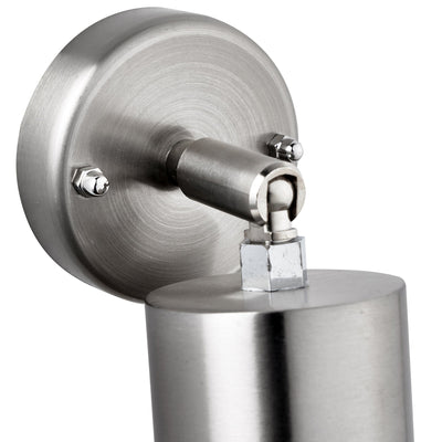 Ruma Brushed Silver Adjustable Outdoor Wall Light | Lighting | Rūma