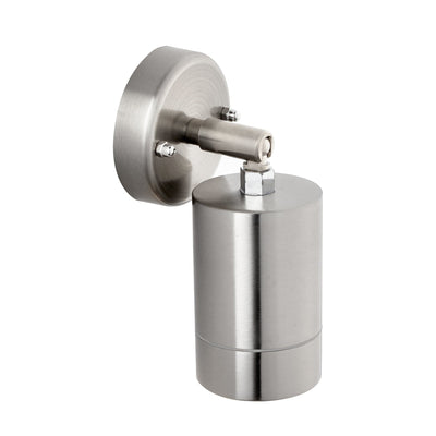 Ruma Brushed Silver Adjustable Outdoor Wall Light | Lighting | Rūma