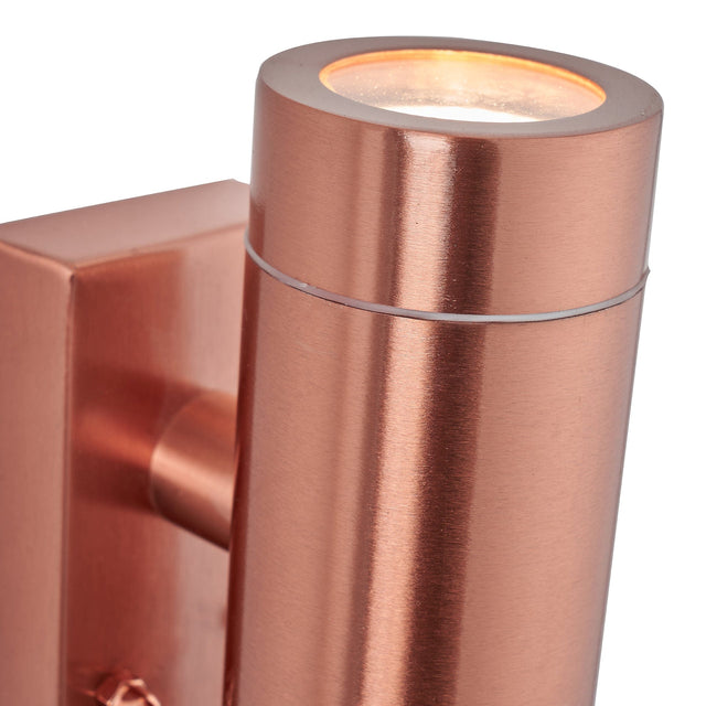 Ruma Copper Dual Light Sensor Ourdoor Wall Light PIR | Lighting | Rūma