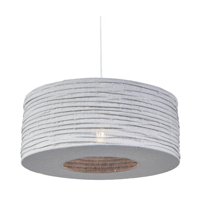 Ruma 50cm Grey Jute Pendant | Home Lighting | Rūma