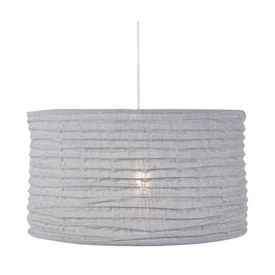 Ruma 50cm Grey Jute Pendant | Home Lighting | Rūma