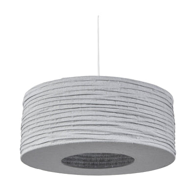 Ruma 50cm Grey Jute Pendant | Home Lighting | Rūma