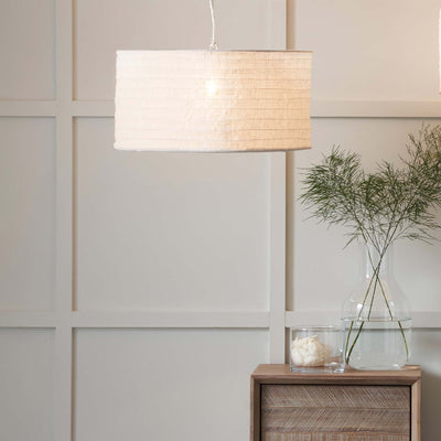 Ruma 50cm Jute Pendant | Home Lighting | Rūma
