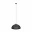 Ruma Matt Black and Gold Leaf Dome Pendant | Lighting | Rūma