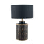 Ruma Black Art Deco Hand Painted Table Lamp | Lighting | Ruma