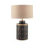 Ruma Black Art Deco Hand Painted Table Lamp | Lighting | Ruma