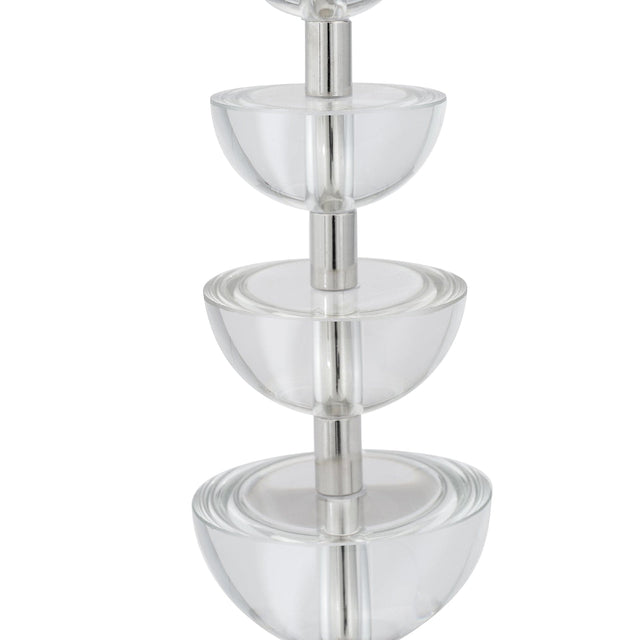Ruma Glass And Silver Table Lamp | Lighting | Rūma