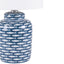 Reef Blue and White Fish Pattern Table Lamp