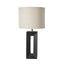 Ruma Black Tall Rectangular Ceramic Table Lamp | Lighting | Rūma