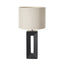Ruma Black Tall Rectangular Ceramic Table Lamp | Lighting | Rūma