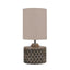 Ruma Short Wooden Diamond Table Lamp | Lighting | Ruma