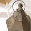 Salcombe Antique Grey Wood Lantern Table Lamp
