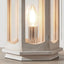 Ruma Antique White Wash Lantern Table Lamp | Table Lamps | Rūma