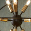 Ruma Black and Gold Sputnik Pendant | Lighting | Rūma