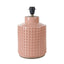 Ruma Apricot Square Stoneware Table Lamp | Lighting | Rūma