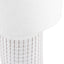 Ruma White Square Stoneware Table Lamp | Lighting | Rūma
