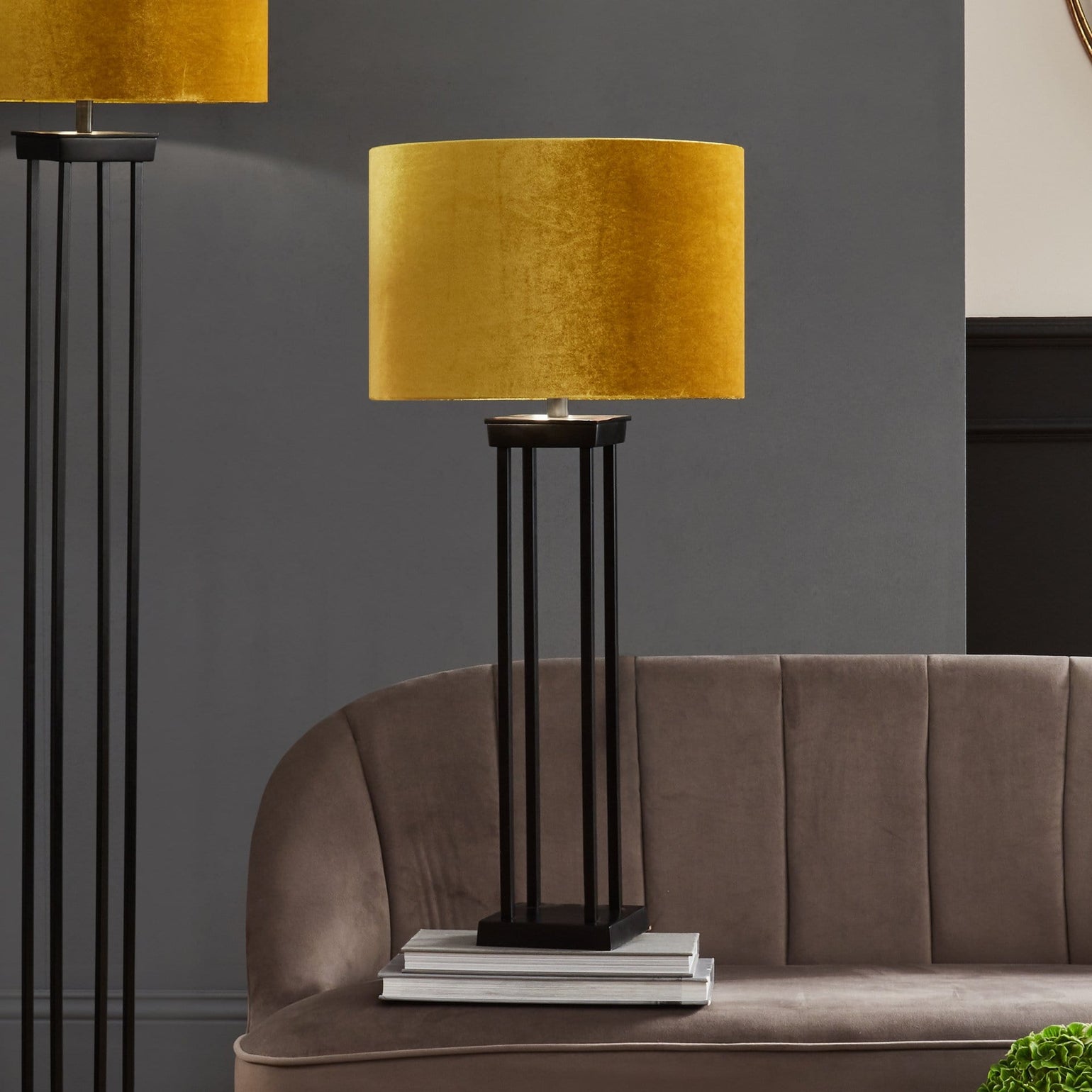 Black Column Table Lamp | Home Lighting | Rūma