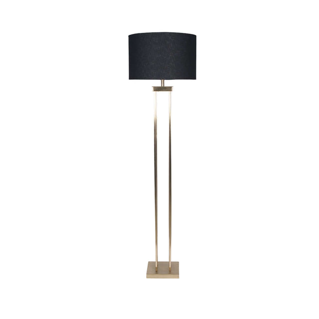 Ruma Brass Column Floor Lamp | Home Lighting | Rūma