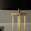 Ruma Brass Column Floor Lamp | Home Lighting | Rūma