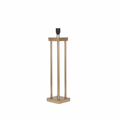 Ruma Brass Column Table Lamp | Home Lighting | Rūma