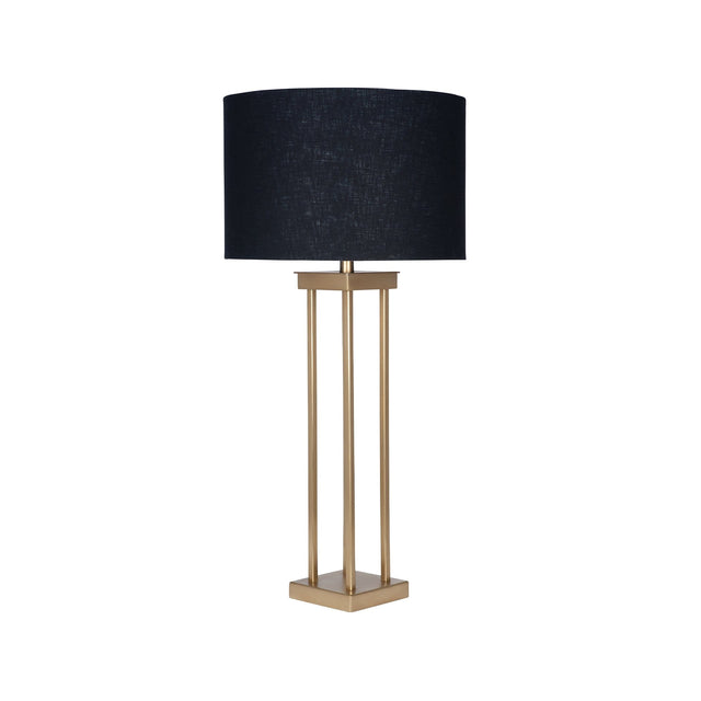 Ruma Brass Column Table Lamp | Home Lighting | Rūma