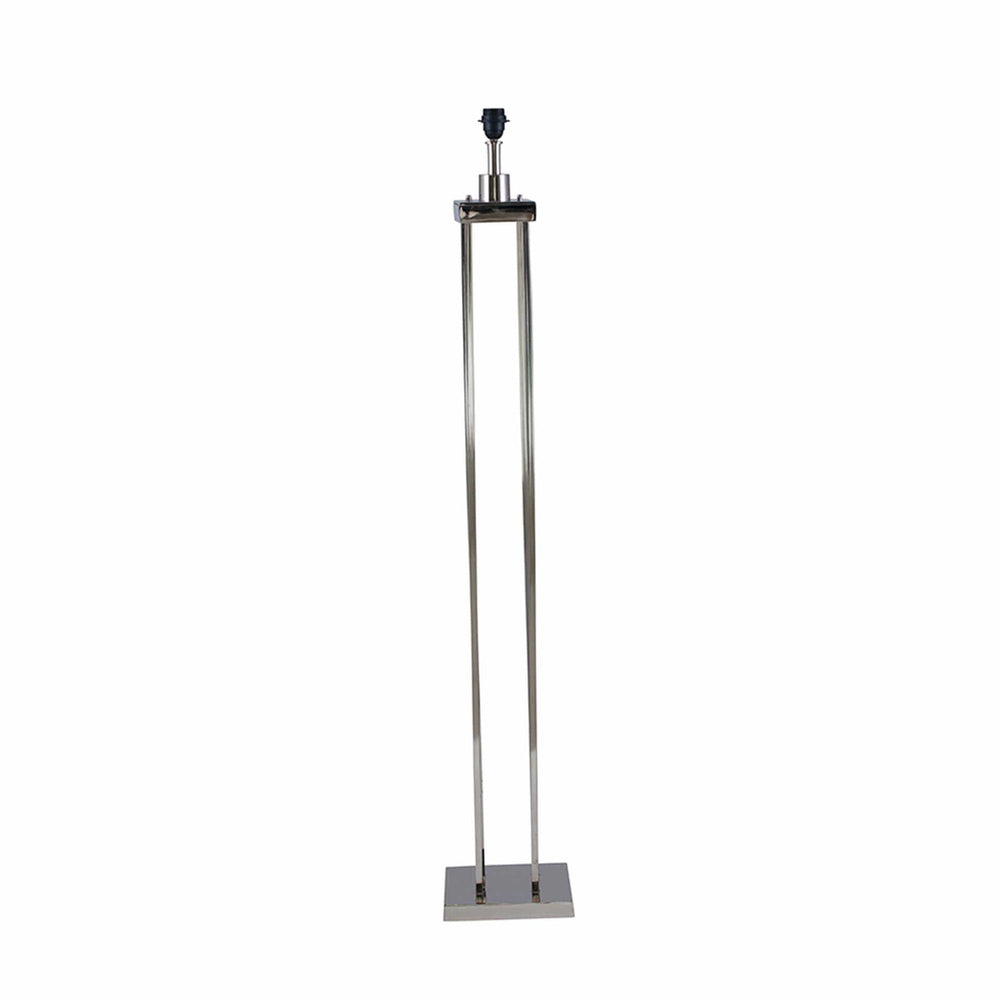 Ruma Nickel Column Floor Lamp | Home Lighting | Rūma