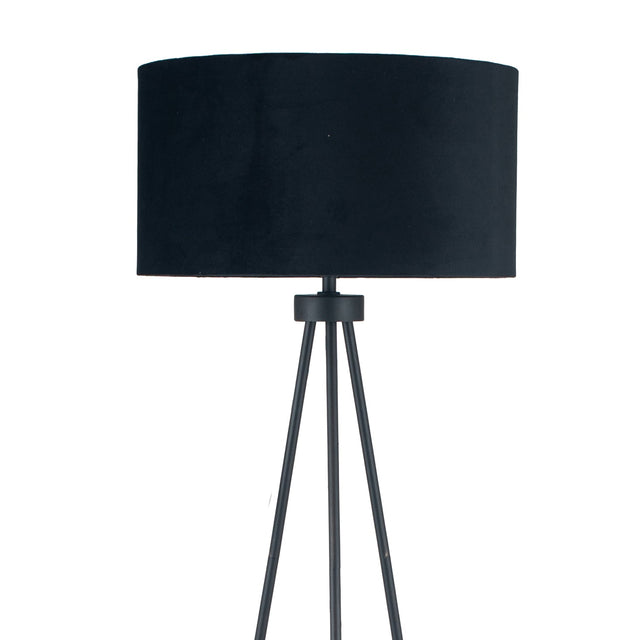 Ruma Matt Black Tripod Floor Lamp | Lighting | Rūma