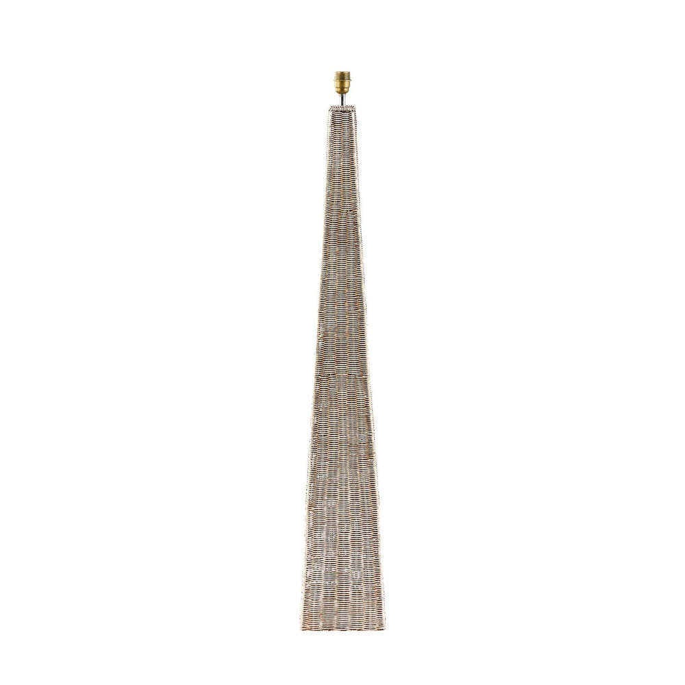 Yasumi Rattan Pyramid Floor Lamp