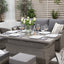 Ruma Outdoor Slate Grey 3 Seater Lounge Dining Set | Outdoor | Rūma