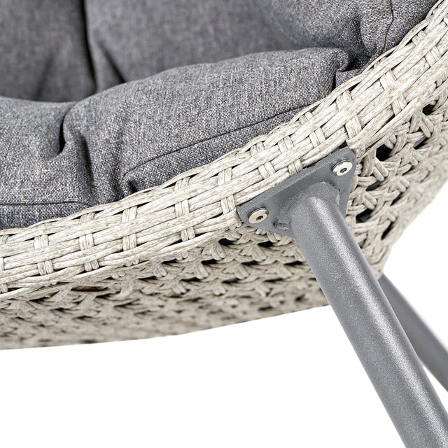 Ruma Stone Grey Single Nest Chair | Outdoor | Rūma