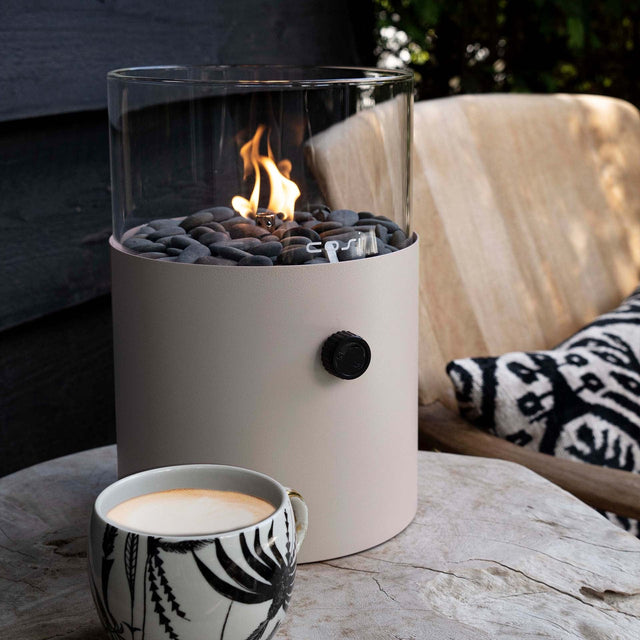 Ruma Cosiscoop Taupe Original Fire Lantern | Outdoor | Rūma