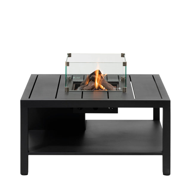 Ruma Cosiflow Square Anthracite Fire Pit Table  | Outdoor | Rūma