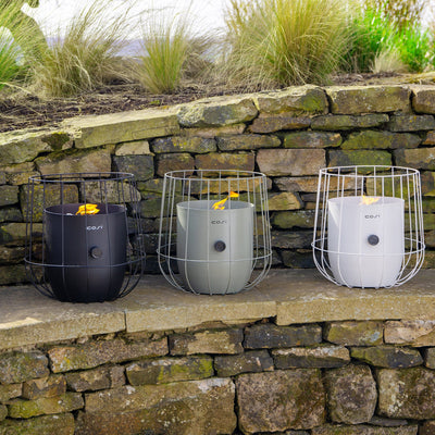 Ruma Cosiscoop Black Basket Fire Lantern | Outdoor | Ruma