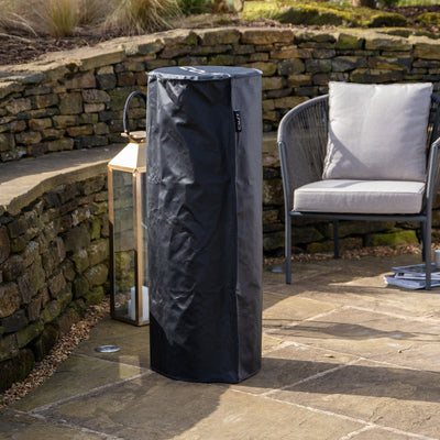 Ruma Cosiscoop Pillar Black Fire Lantern | Outdoor | Ruma