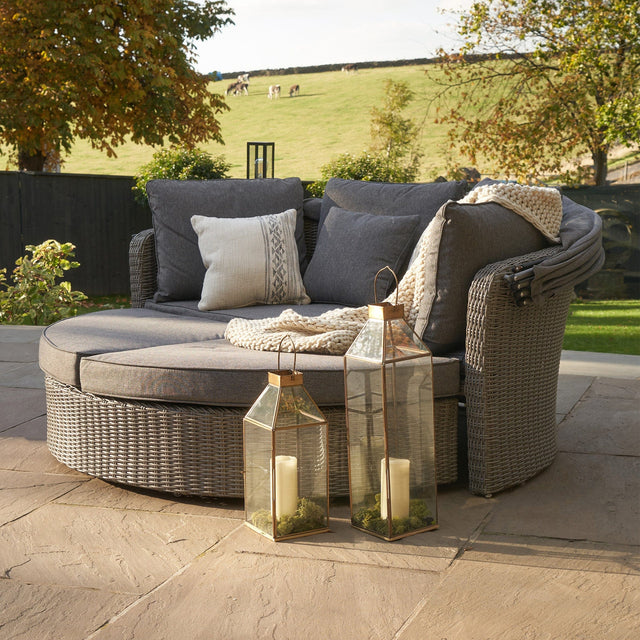 Nikki Stone Grey Day Bed