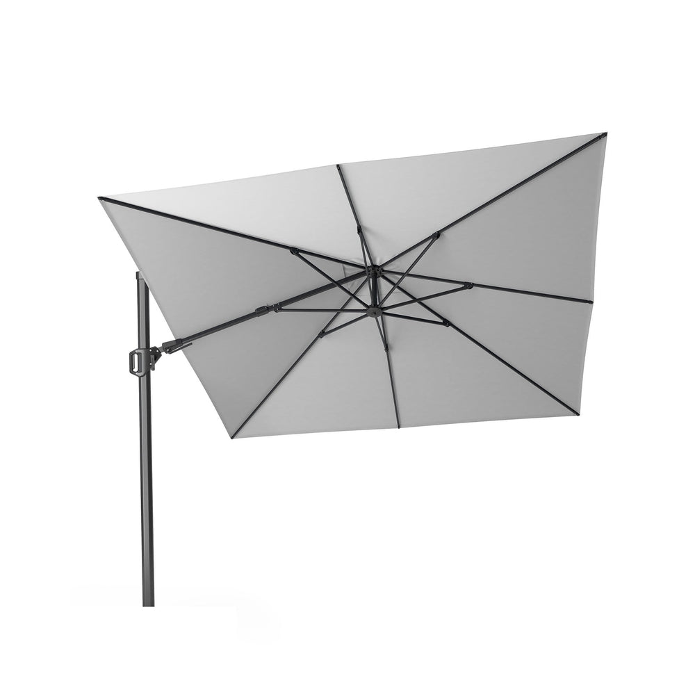 Ruma Platinum Challenger Light Grey Square Parasol | Outdoor | Ruma