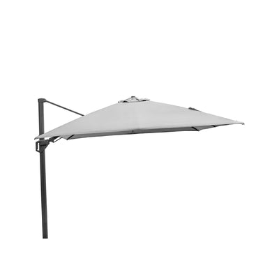 Ruma Platinum Challenger Light Grey Square Parasol | Outdoor | Ruma