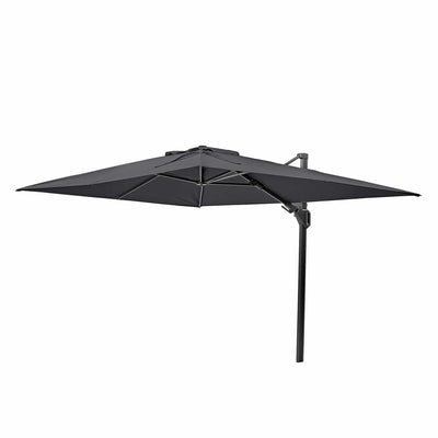 Ruma Platinum Challenger T2 Anthracite Rectangular Parasol | Outdoor | Ruma