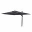 Ruma Platinum Challenger T2 Anthracite Rectangular Parasol | Outdoor | Ruma