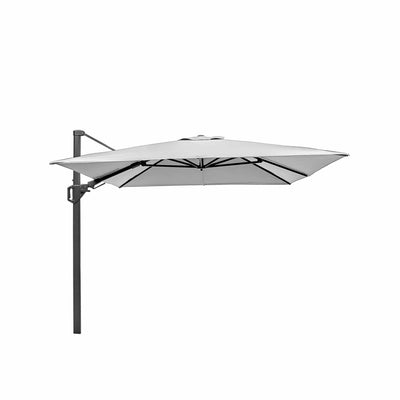 Ruma Platinum Challenger T2 Light Grey Rectangular Parasol | Outdoor | Ruma