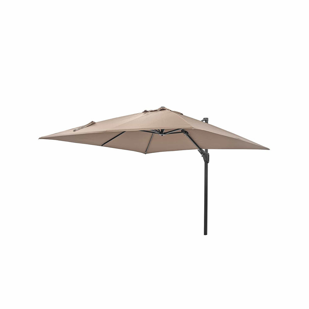 Ruma Platinum Challenger Taupe Square Parasol | Outdoor | Ruma