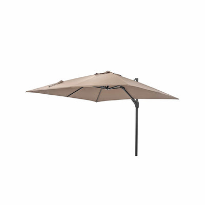 Ruma Platinum Challenger Taupe Square Parasol | Outdoor | Ruma