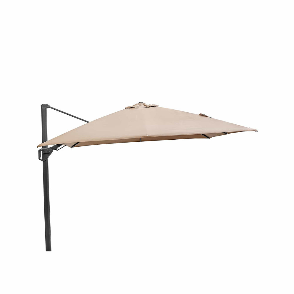 Ruma Platinum Challenger Taupe Square Parasol | Outdoor | Ruma