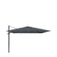 Platinum Challenger Telescopic T1 3m Square Faded Black Parasol