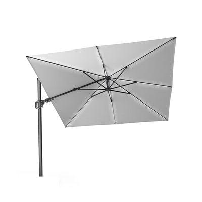 Ruma Platinum Glow Light Grey Square Parasol | Outdoor | Ruma
